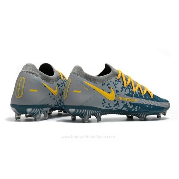 Nike Phantom Gt Elite Fg Gris Azul Amarillo